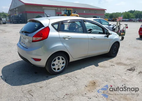 2012 Ford Fiesta Se из США, поврежденный, VIN 3FADP4EJ4CM156698